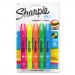 Sharpie SAN1803277 Gel Highlighters, Bullet Tip, Assorted Colors, 5/Set