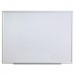 Universal UNV44636 Dry Erase Board, Melamine, 48 x 36, Aluminum Frame