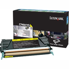 Lexmark C746A4YG C746,C748 Yellow Return Program Print Cartridge (6K)