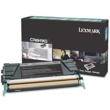 Lexmark C746H4KG C746,C748 Black High Yield Return Program Print Cartridge (12K)