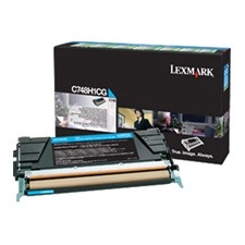 Lexmark C748H4CG C748 Cyan High Yield Return Program Print Cartridge (10K)