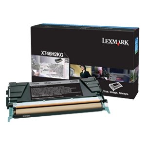 Lexmark X746H2KG X746, X748 Black High Yield Toner Cartridge