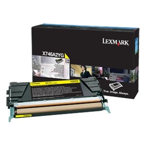 Lexmark X746A2YG X746, X748 Yellow Toner Cartridge