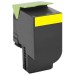 Lexmark 80C0X40 Yellow Extra High Yield Toner Cartridge