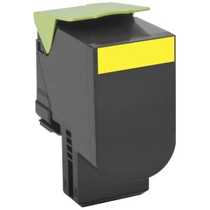 Lexmark 80C0HYG CX 410/510 Yellow High Yield Return Program Print Cartridge (3K)