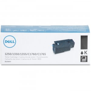 DELL 810WH Toner Cartridge - 1 x Black - 2000 Pages