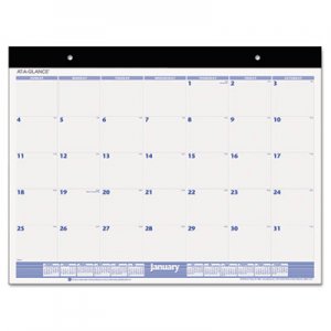 At-A-Glance AAGSW20000 Desk Pad, 22 x 17, White, 2016