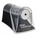 iPoint 15510 Evolution Axis Pencil Sharpener, Black/Silver, 4 1/4 w x 7d x 4 3/4h