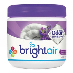 Bright Air 900014 Super Odor Eliminator, Lavender and Fresh Linen, Purple, 14oz
