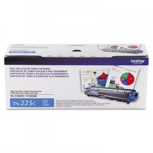 Brother TN225C TN225C High-Yield Toner, Cyan