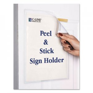 C-Line 36911 Display Pockets, 8 1/2" x 11", Polypropylene, 10/Pack