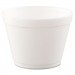 Dart DCC16MJ32 Foam Containers,16oz, White, 25/Bag, 20 Bags/Carton