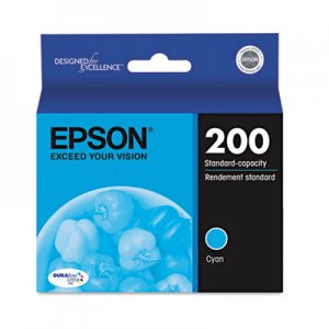 Epson T200220 T200220 (200) DURABrite Ultra Ink, Cyan