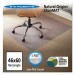 ES Robbins 141052 Natural Origins Chair Mat for Carpet, 46 x 60, Clear