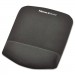 Fellowes 9252201 PlushTouch Mouse Pad with Wrist Rest, Foam, Graphite, 7 1/4 x 9-3/8