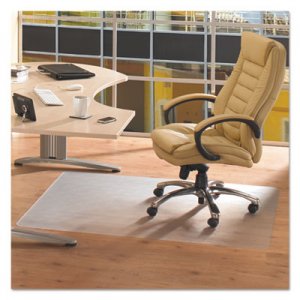 Floortex PF129225EV Cleartex Advantagemat Phthalate Free PVC Chair Mat for Hard Floors, 48 x 36