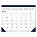 House of Doolittle HOD1556 100% Recycled Academic Desk Pad Calendar, 18.5 x 13, 2021-2022