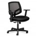 HON HON5713GA10T Volt Series Mesh Back Task Chair with Synchro-Tilt, Black Fabric