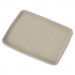 Chinet HUH20815 StrongHolder Molded Fiber Food Trays, 9 x 12 x 1, Beige, Rectangular, 250/Carton