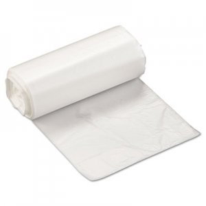 Inteplast Group IBSEC171806N High-Density Can Liner, 17 x 18, 4gal, 6 Micron, Clear, 50/Roll, 40 Rolls/Carton