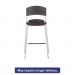 Iceberg 64527 CafeWorks Bistro Stool, Blow Molded Polyethylene, Graphite/Silver