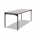 Iceberg ICE65827 Maxx Legroom Rectangular Folding Table, 72w x 30d x 29-1/2h, Gray/Charcoal