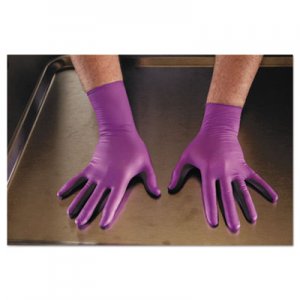 KIMTECH KCC50602 PURPLE NITRILE Exam Gloves, 310 mm Length, Medium, Purple, 500/CT