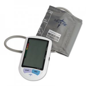 Medline MIIMDS3001 Automatic Digital Upper Arm Blood Pressure Monitor, Small Adult Size