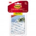 Command MMM17091CLR6ES Clear Hooks & Strips, Plastic, Medium, 6 Hooks & 12 Strips/Pack