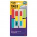 Post-it Tabs MMM686VAD2 Tabs Value Pack, 1" and 2", Aqua/Lime/Red/Yellow, 114/PK