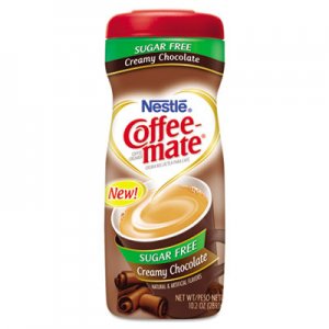 Coffee-mate 59573 Sugar Free Creamy Chocolate Flavor Powdered Creamer, 10.2 oz