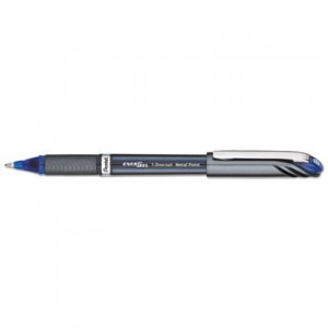 Pentel PENBL30C EnerGel NV Liquid Gel Pen, 1mm, Blue Barrel, Blue Ink, Dozen