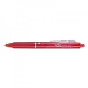 Pilot PIL31452 FriXion Clicker Erasable Gel Ink Retractable Pen Red Ink, .7mm, Dozen