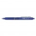 Pilot PIL31451 FriXion Clicker Erasable Gel Ink Retractable Pen, Blue Ink, .7mm, Dozen