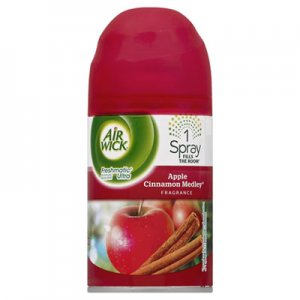 Air Wick 78283 Freshmatic Ultra Automatic Spray Refill, Apple Cinnamon Medley, Aerosol, 6.17 oz