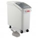 Rubbermaid Commercial RCP360088WHI ProSave Mobile Ingredient Bin, 20.57gal, 13 1/8w x 29 1/4d x 28h, White
