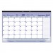 Brownline C181700 Monthly Desk Pad Calendar, 17 3/4 x 10 7/8, 2017