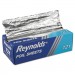 Reynolds Wrap RFP721 Interfolded Aluminum Foil Sheets, 12 x 10 3/4, Silver, 500/Box, 6 Boxes/Carton