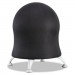 Safco 4750BL Zenergy Ball Chair, 22 1/2" Diameter x 23" High, Black/Silver