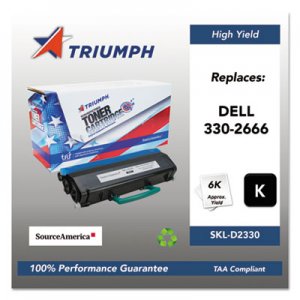 Triumph SKLD2330 751000NSH1085 Remanufactured 330-2666 DM253 (2330D) High-Yield Toner, Black