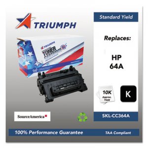Triumph SKLCC364A 751000NSH0964 Remanufactured CC364A (64A) Toner, Black