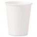 Dart SCC370W Polycoated Hot Paper Cups, 10 oz, White