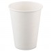 Dart SCC412WN Single-Sided Poly Paper Hot Cups, 12oz, White, 50/Bag, 20 Bags/Carton