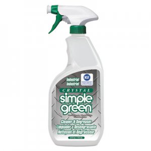Simple Green 19024 Crystal Industrial Cleaner/Degreaser, 24oz Bottle, 12/Carton
