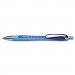 SchneiderA RED132503 Rave XB Retractable Ballpoint Pen, 1.4 mm, Blue Ink, Blue/Blue Barrel