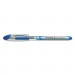 SchneiderA RED151103 Slider Stick Ballpoint Pen, 0.8 mm, Blue Ink, Blue/Silver Barrel, 10/Box