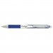 Zebra ZEB21920 Z-Grip Flight Retractable Ballpoint Pen, 1.2mm, Blue Ink, White Barrel, Dozen