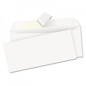 Quality Park 69022 Redi-Strip Envelope, Contemporary, #10, White, 500/Box