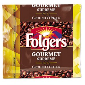 Folgers 06437 Coffee, Fraction Pack, Gourmet Supreme, 1.75oz, 42/Carton