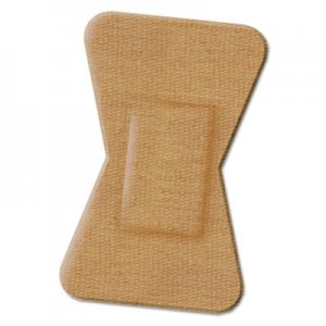 Curad NON25513 Flex Fabric Bandages, Fingertip, 100/Box